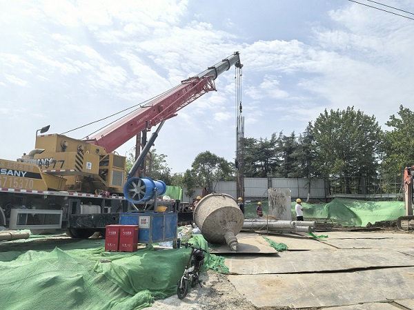 南水北調(diào)工程一期基坑支護(hù)